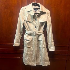NY & Co. Tan / Khaki Belted trench coat